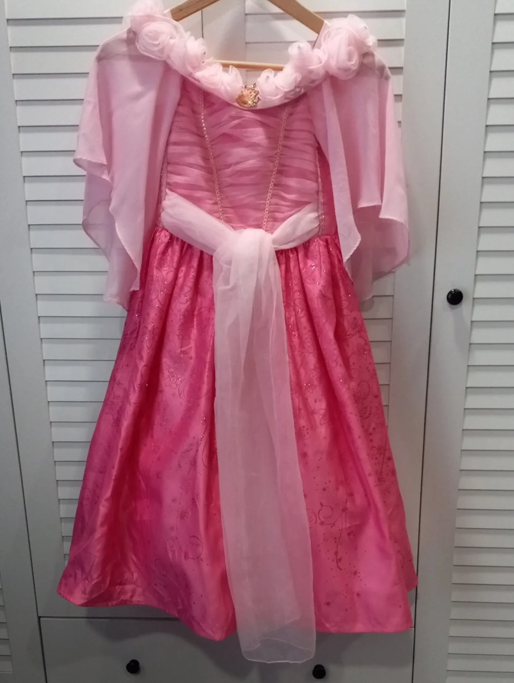 Disney Store Pink Shimmer Princess Costume Dress - Picture 2 of 15